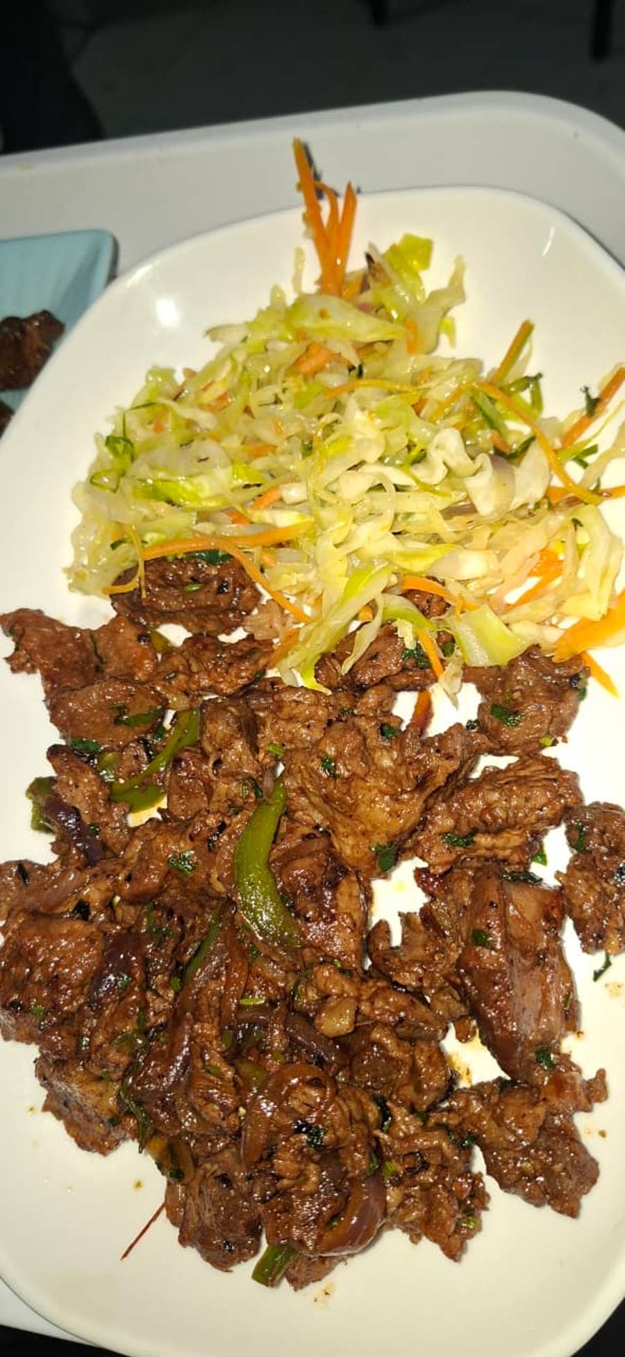 Beef choma platter